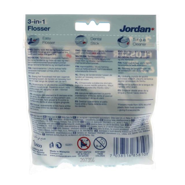 Jordan 3-in-1 flosser/Zahnseide