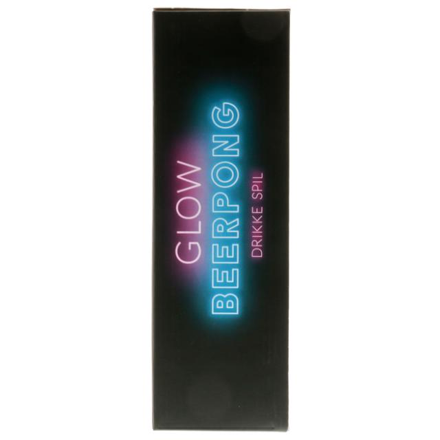 Beerpong Glow - 22 Kopper + 2 Bolde + 24 Glow Sticks