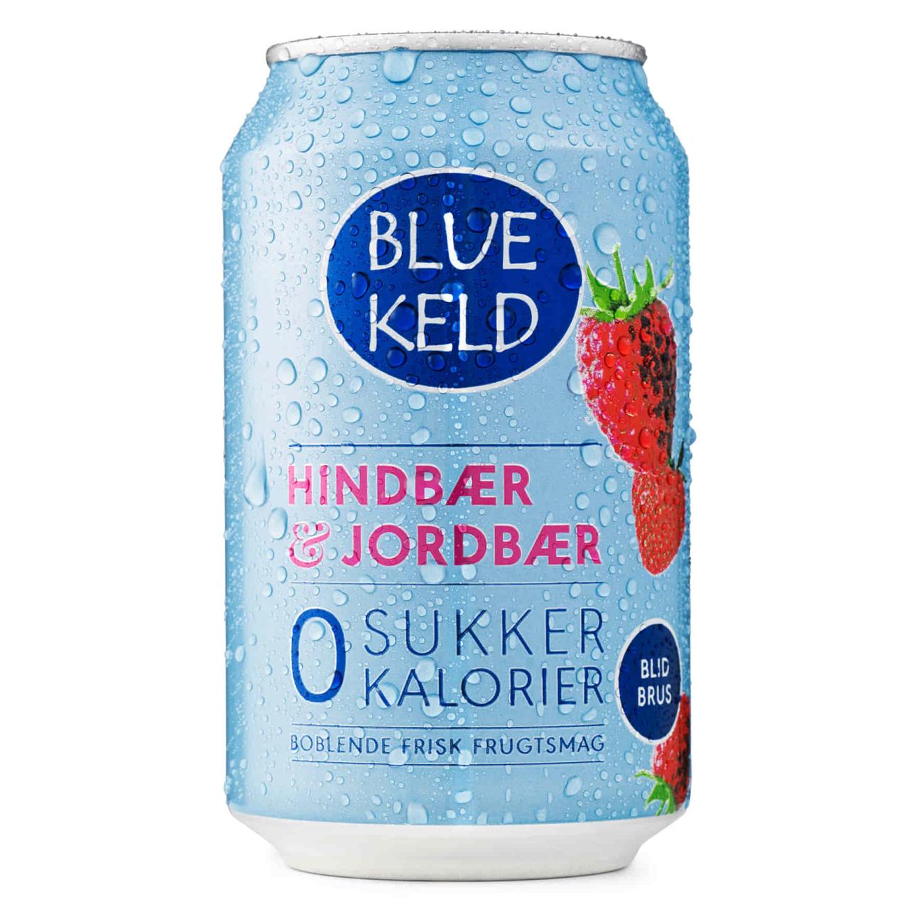 * Blue Keld Hindbær/Jordbær 24x0,33l