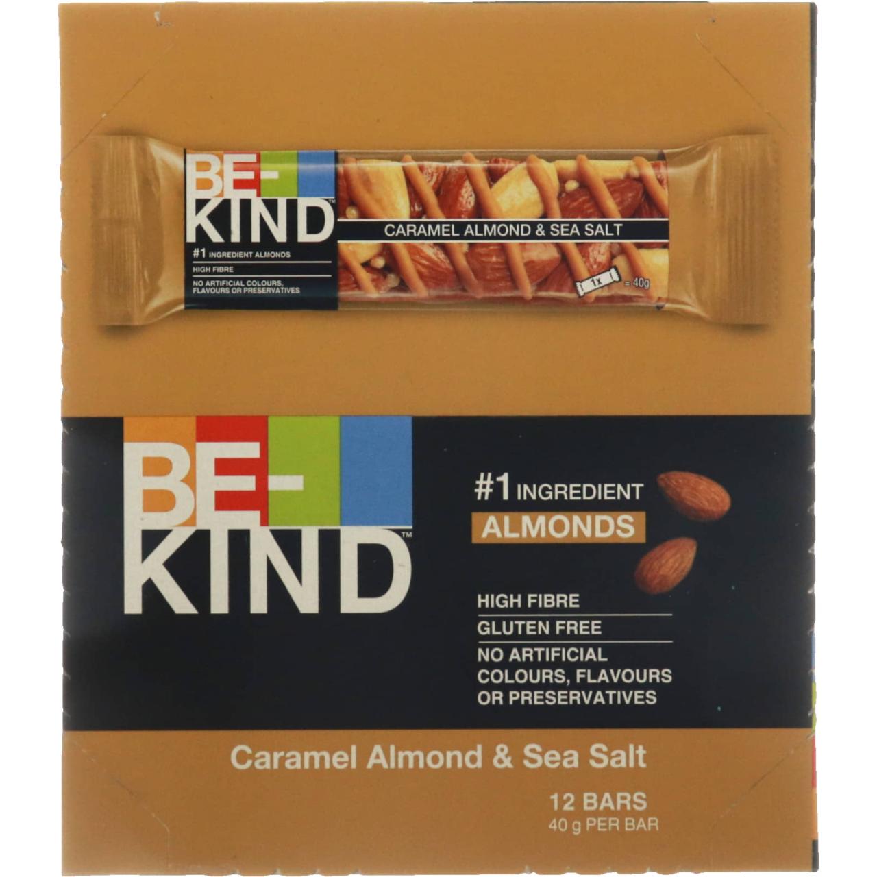 BE-KIND™ Caramel Almond & Sea Salt 40g