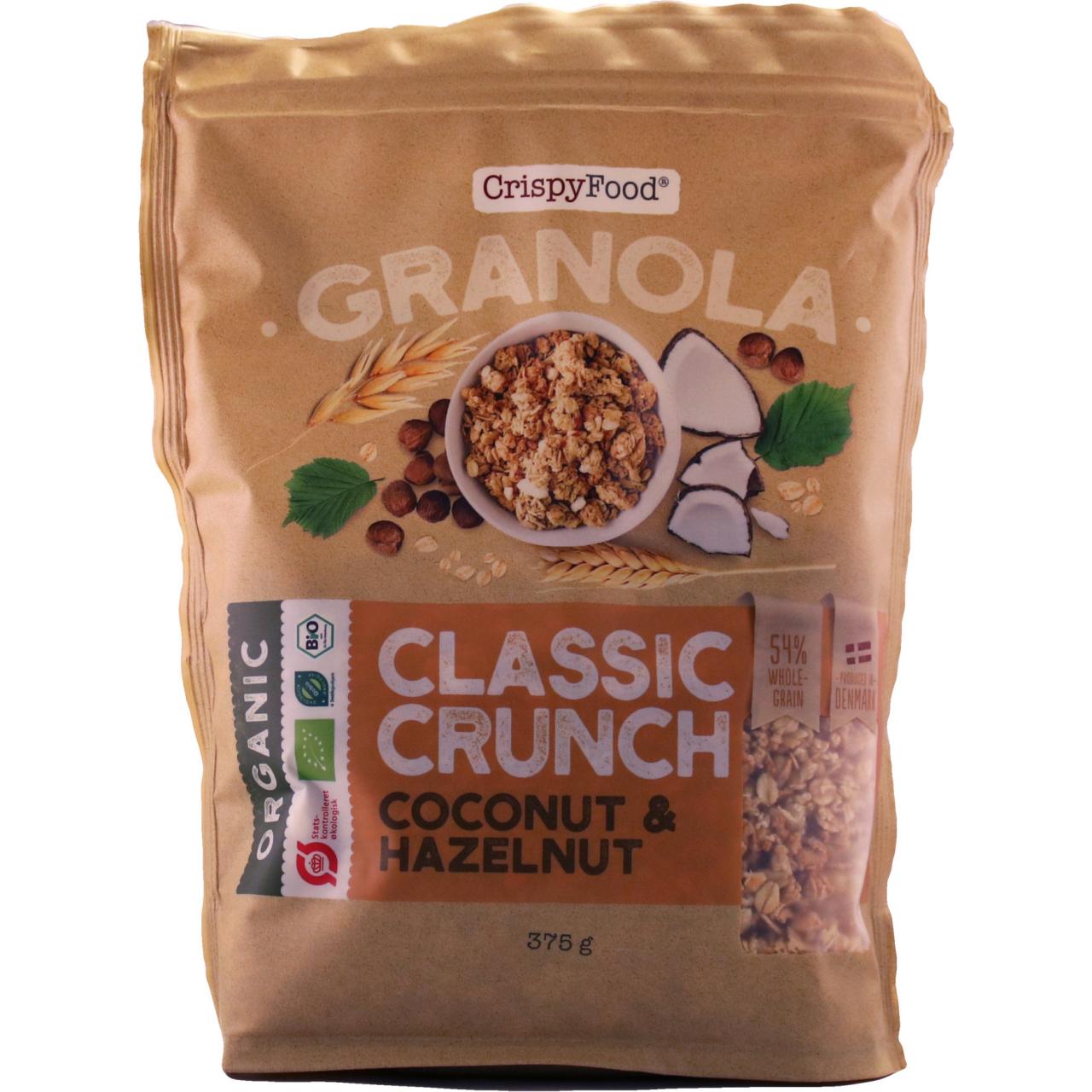 Crispy Food Granola Classic Crunch Øko 375g