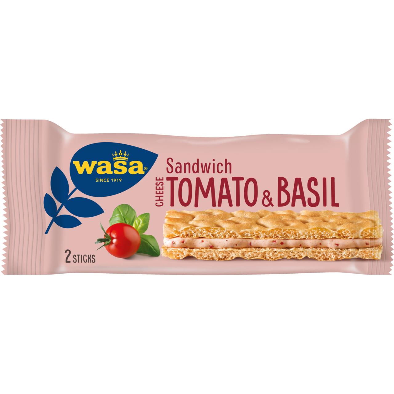 Wasa Sandwich Ost med Tomat & Basilikum/Käse Tomate Basilikum 40g